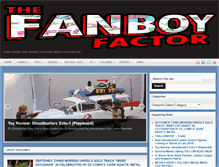 Tablet Screenshot of fanboyfactor.com